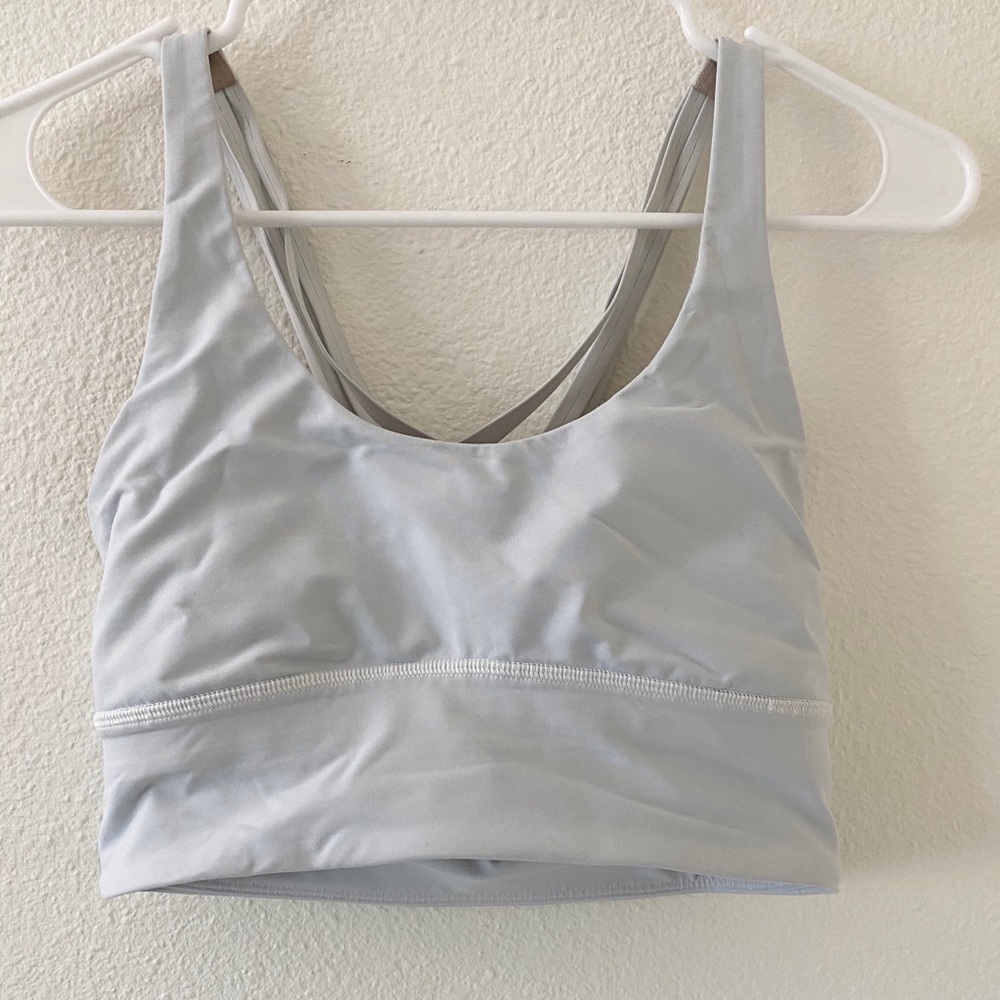 Lululemon Free to Be Moved Blue Criss Cross Bra - Picture 3 of 8